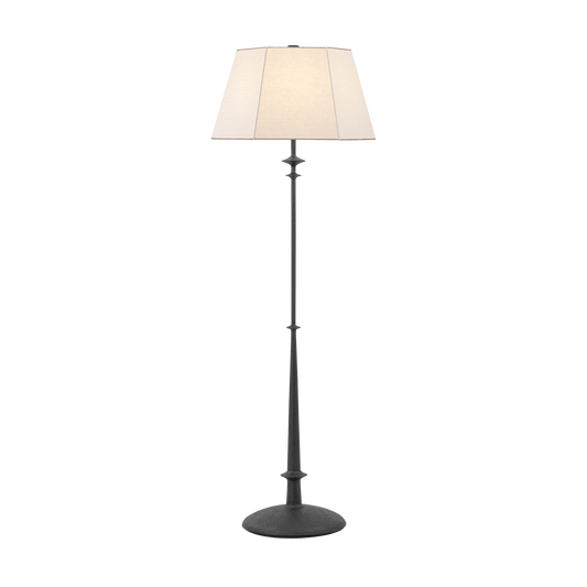 Hudson Valley Celmins Floor Lamp Black Iron