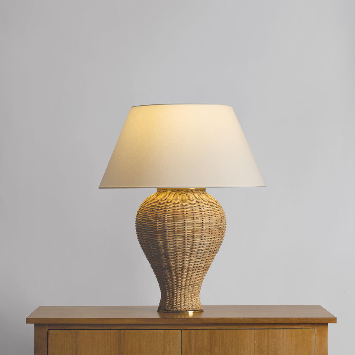 Hudson Valley Chatsworth Table Lamp in Aged Brass, alternate view 1