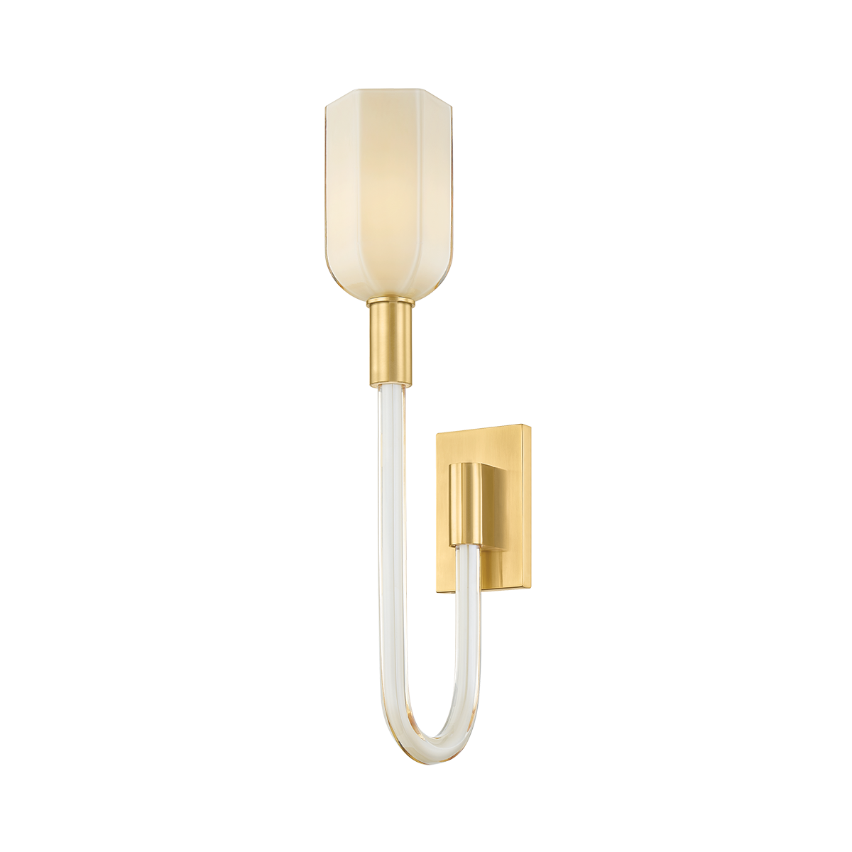 Hudson Valley Chester Park Wall Sconce Aged Brass