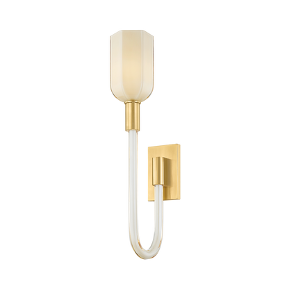 Hudson Valley Chester Park Wall Sconce Aged Brass