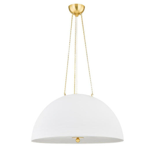 Hudson Valley Chiswick Pendant Aged Brass