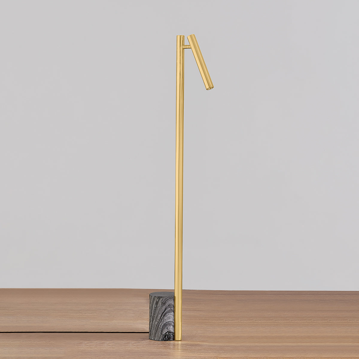 Hudson Valley Circleville Floor Lamp in Aged Brass, alternate view 1