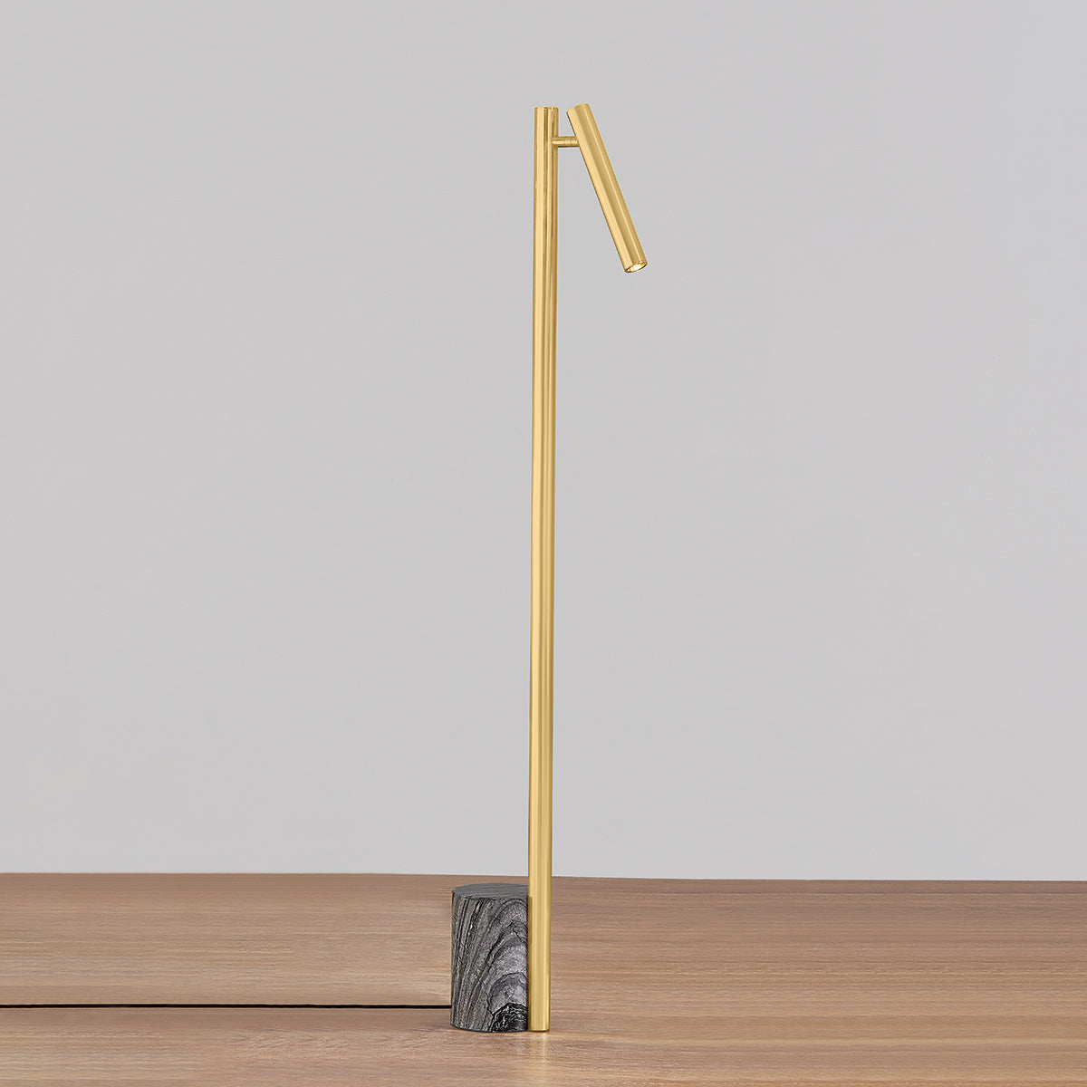 Hudson Valley Circleville Floor Lamp in Aged Brass, alternate view 2