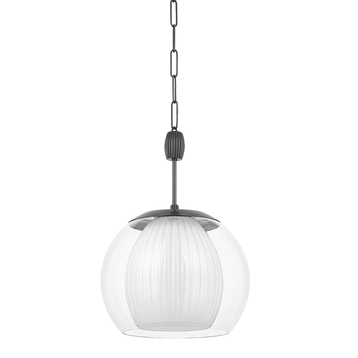 Hudson Valley Clementon 17" Pendant Distressed Bronze
