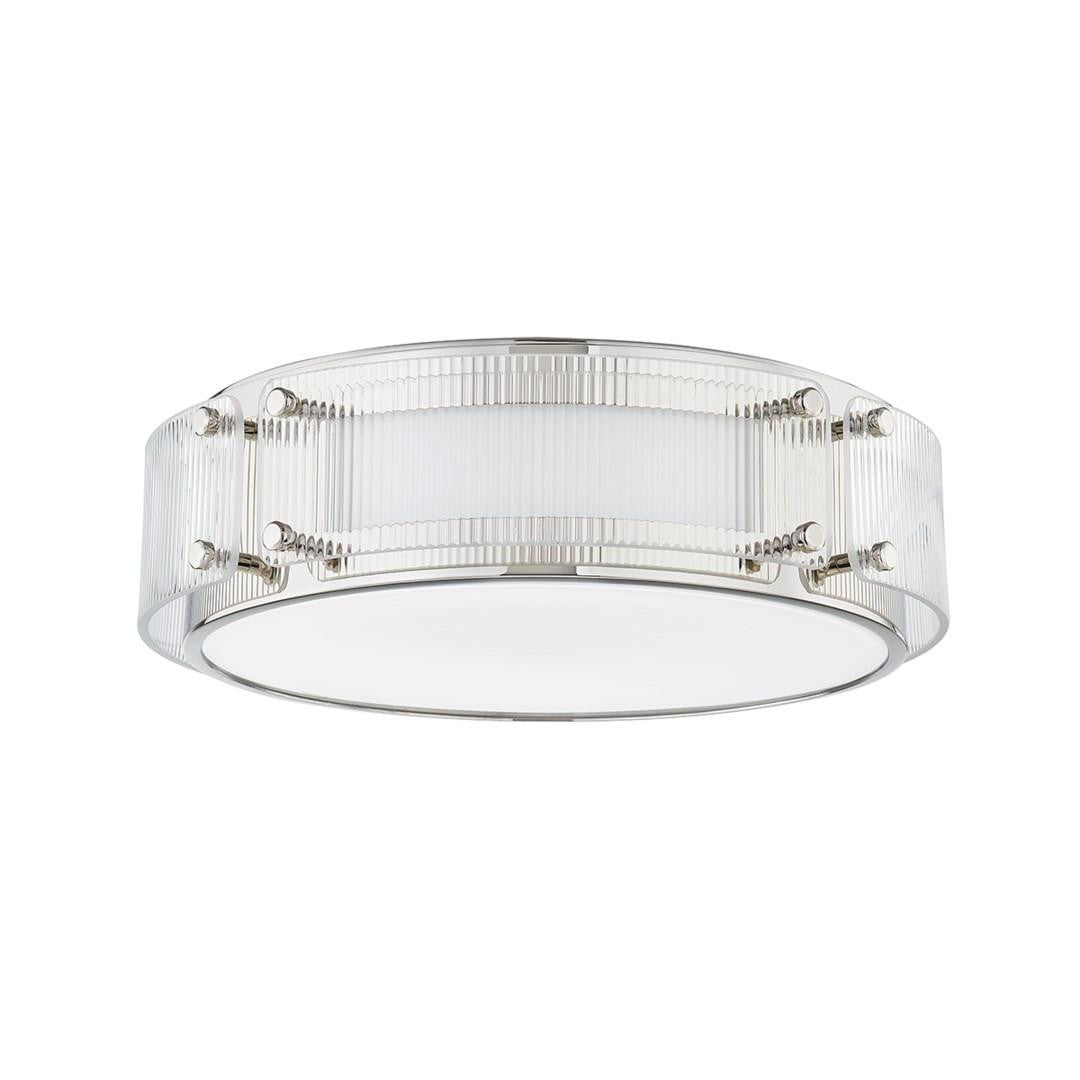 Hudson Valley Clifford Flush Mount Polished Nickel