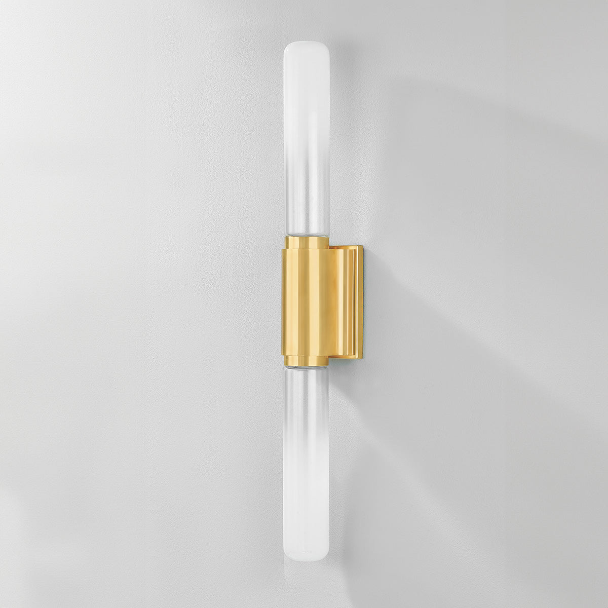 Hudson Valley Colrain 2-Light Wall Sconce in Aged Brass, alternate view 1