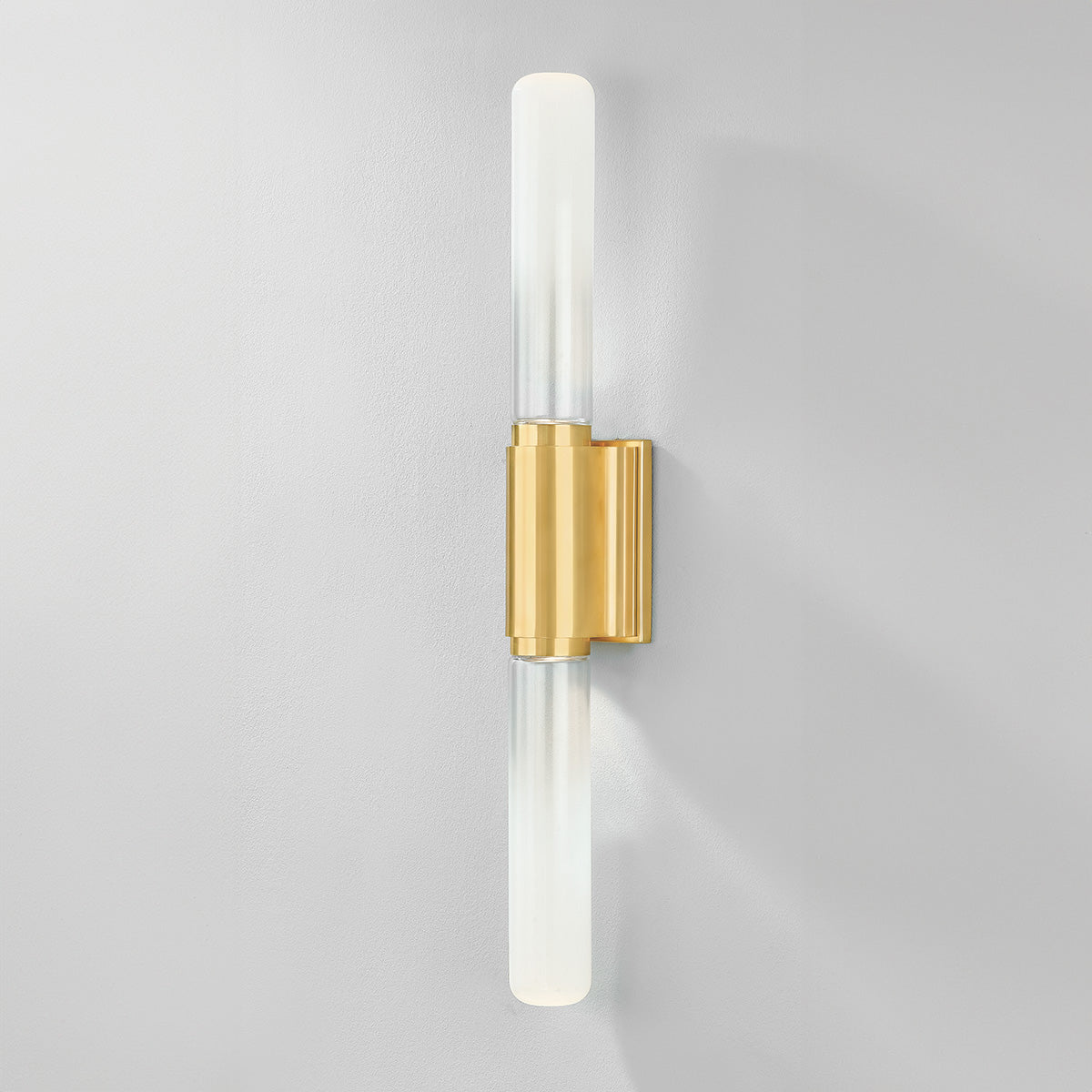 Hudson Valley Colrain 2-Light Wall Sconce in Aged Brass, alternate view 2
