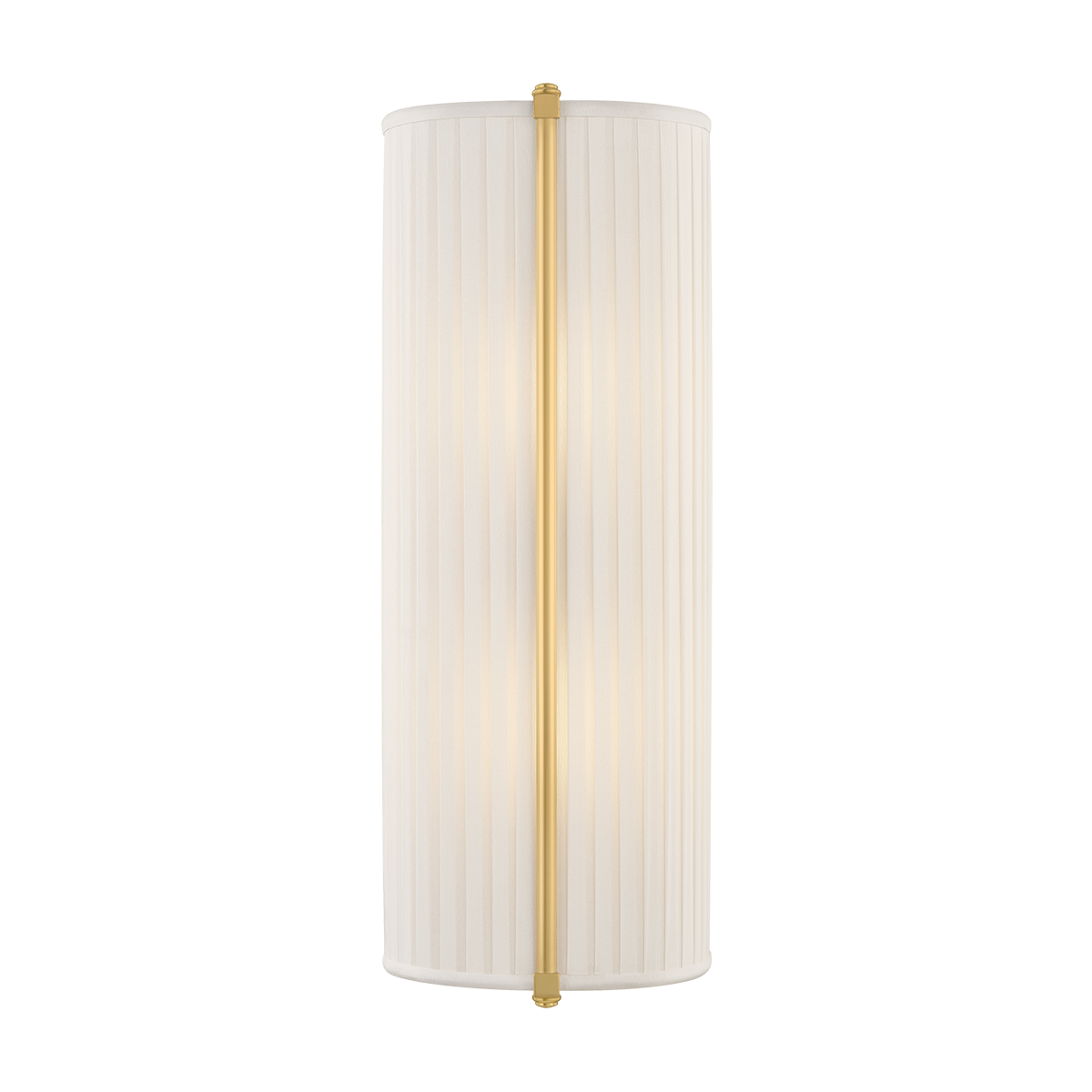 Hudson Valley Cornell 6.5" 2-Light Wall Sconce Aged Brass