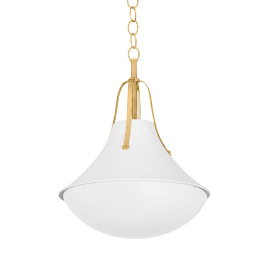 Hudson Valley Coventry 16" Pendant Vintage Gold Leaf
