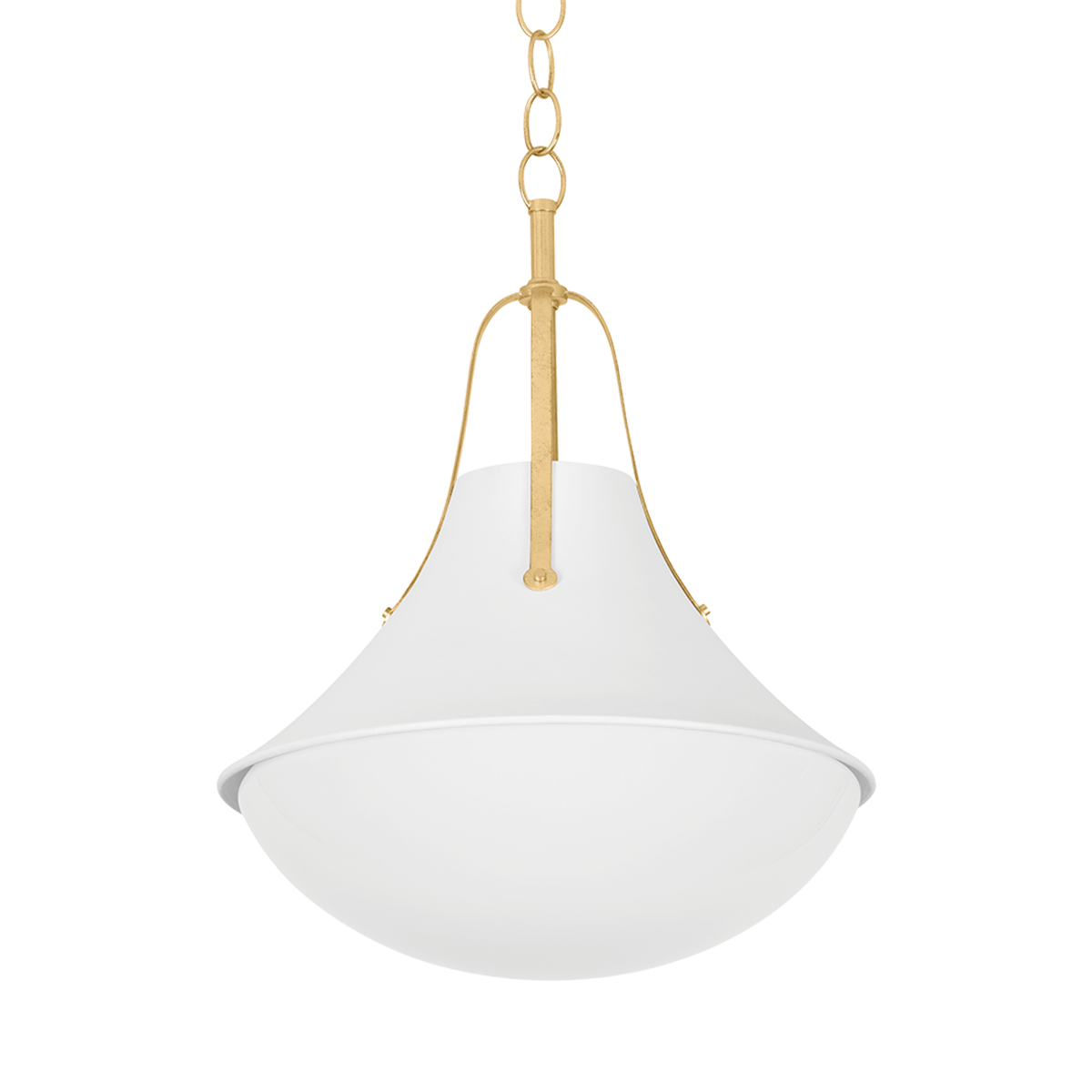 Hudson Valley Coventry 20" Pendant Vintage Gold Leaf