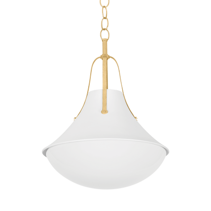 Hudson Valley Coventry 20" Pendant Vintage Gold Leaf