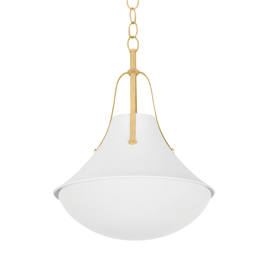 Hudson Valley Coventry 20" Pendant Vintage Gold Leaf