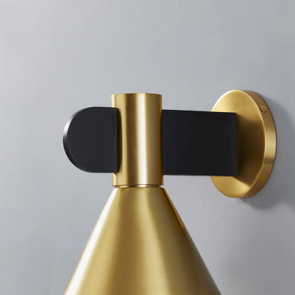 Hudson Valley Cranston Wall Sconce in Aged Brass, alternate view 1