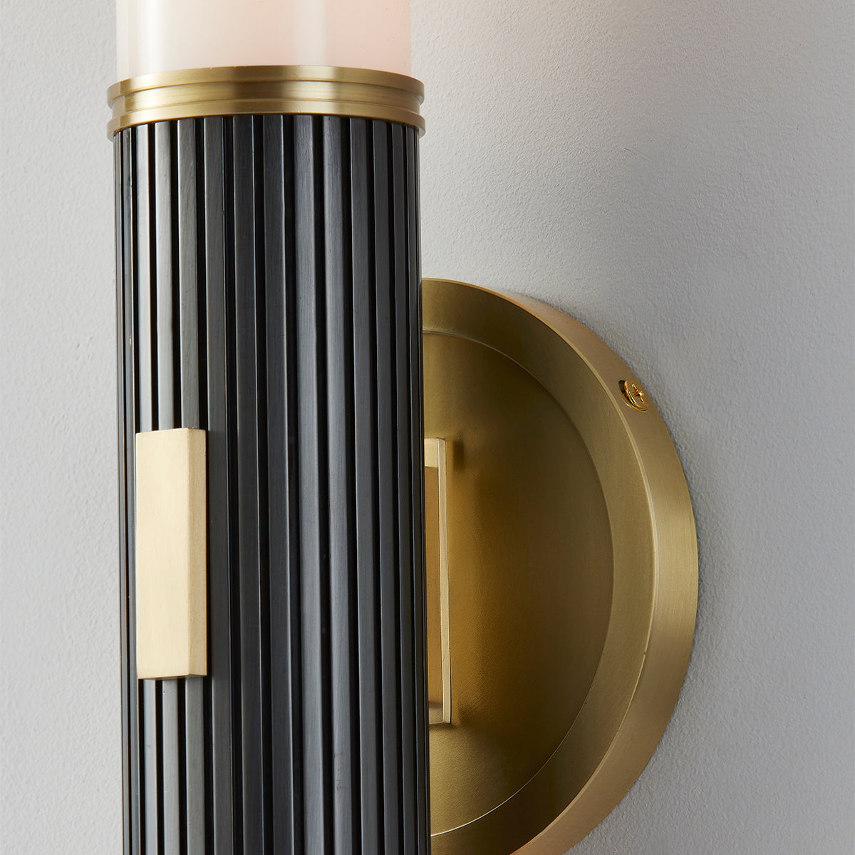 Hudson Valley Crewe 2-Light Wall Sconce in Antique Distressed Bronze, alternate view 2