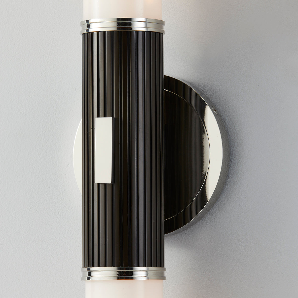 Hudson Valley Crewe 2-Light Wall Sconce in Polished Nickel, alternate view 2