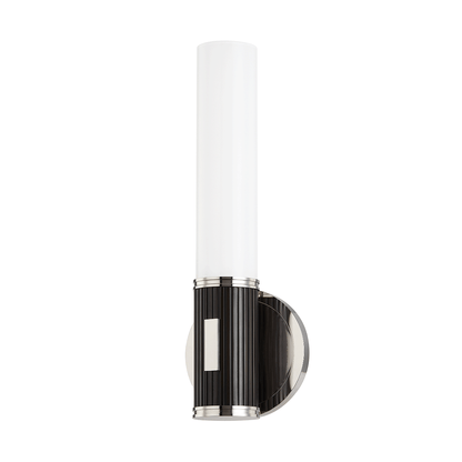 Hudson Valley Crewe Wall Sconce Polished Nickel