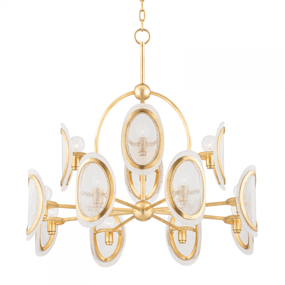 Hudson Valley Danes Chandelier Gold