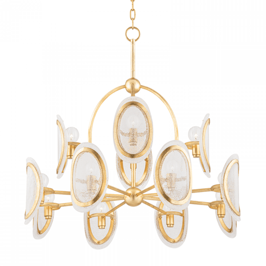 Hudson Valley Danes Chandelier Gold