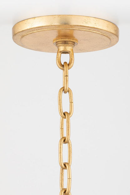 Hudson Valley Danes Chandelier Gold 50"W x 33"H