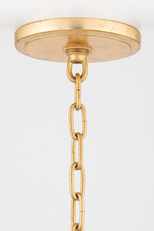 Hudson Valley Danes Chandelier Gold 50"W x 33"H