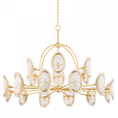 Hudson Valley Danes Chandelier Gold
