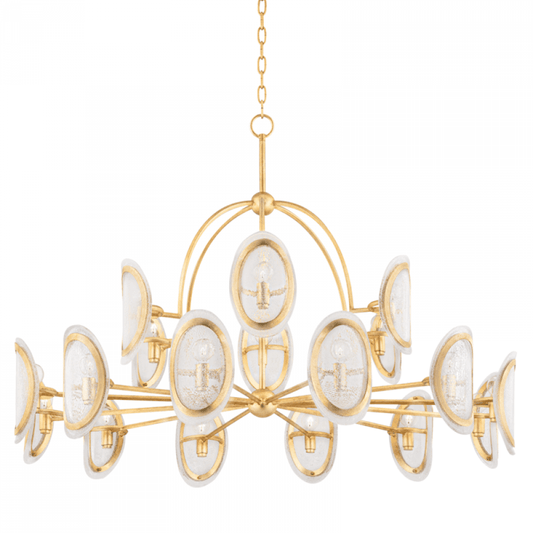 Hudson Valley Danes Chandelier Gold