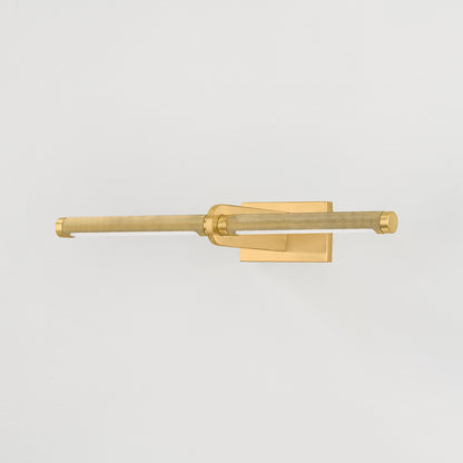 Hudson Valley Deptford 18" Picture Light in Aged Brass, alternate view 1