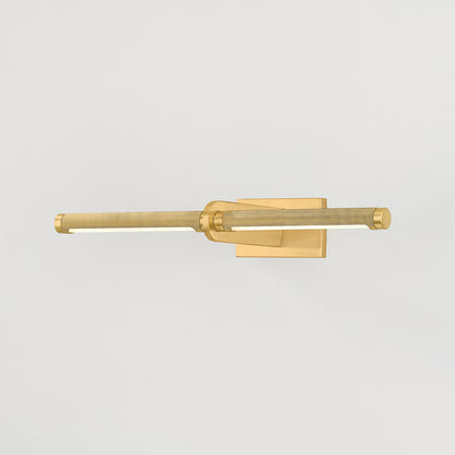 Hudson Valley Deptford 18" Picture Light in Aged Brass, alternate view 2