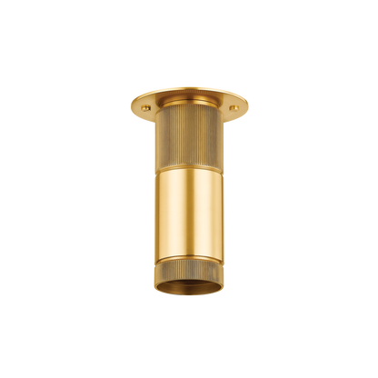 Hudson Valley Dighton Flush Mount Aged Brass