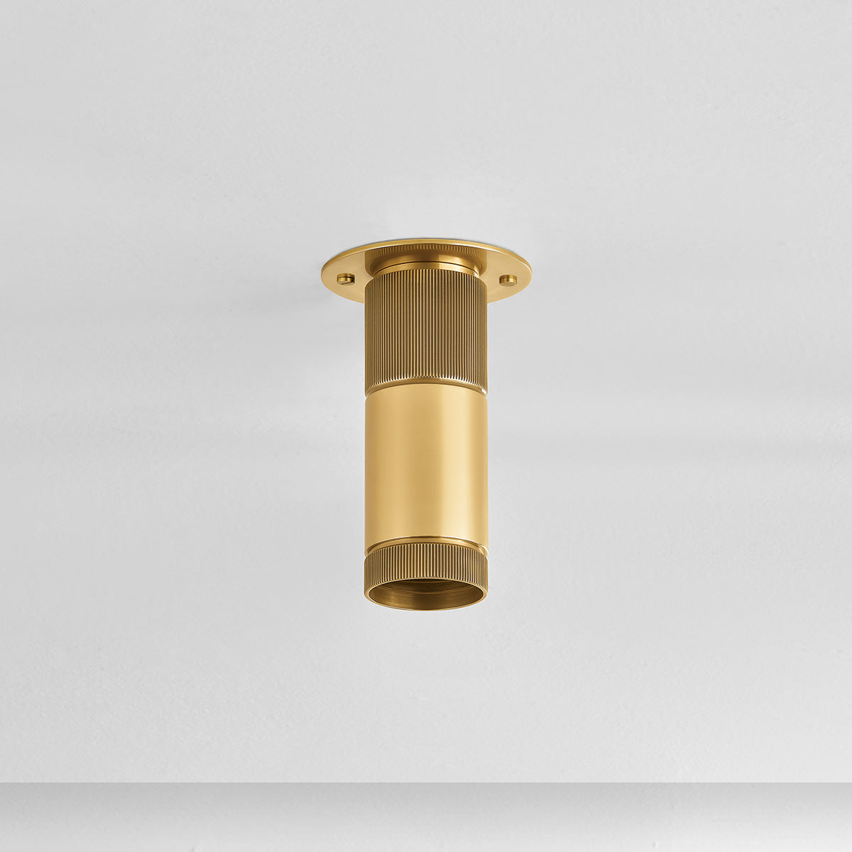 Hudson Valley Dighton Flush Mount in Aged Brass, alternate view 1