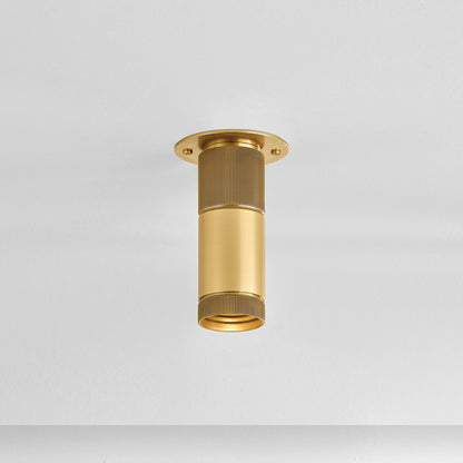 Hudson Valley Dighton Flush Mount in Aged Brass, alternate view 2