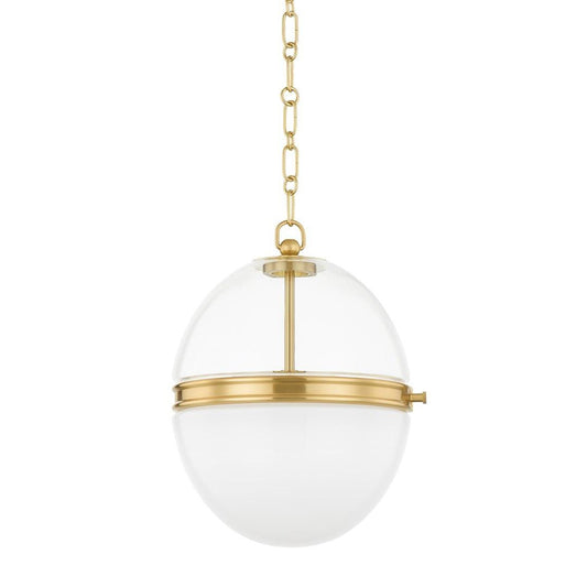 Hudson Valley Donnell Pendant Aged Brass
