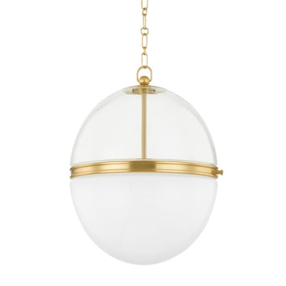 Hudson Valley Donnell Pendant Aged Brass