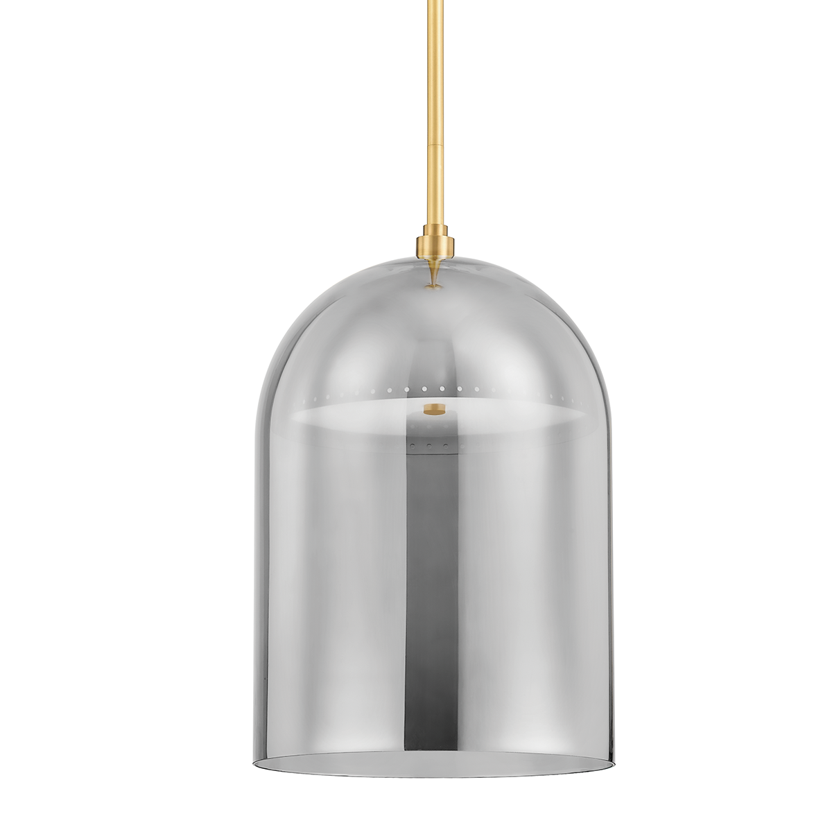 Hudson Valley Dorval 13" Pendant Aged Brass