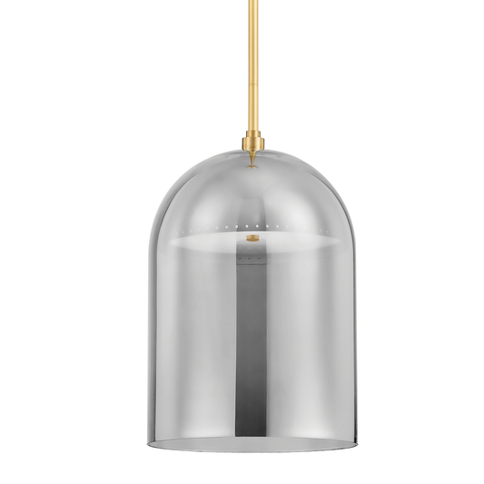 Hudson Valley Dorval 13" Pendant Aged Brass