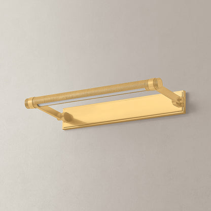 Hudson Valley Duell 18" Picture Light in Aged Brass, alternate view 3