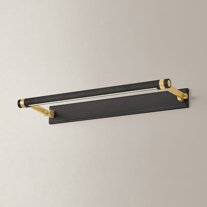 Hudson Valley Duell 24" Picture Light in Aged Brass, alternate view 2