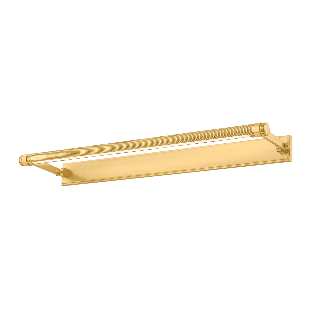 Hudson Valley Duell 30" Picture Light Aged Brass