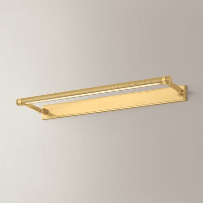 Hudson Valley Duell 30" Picture Light in Aged Brass, alternate view 4