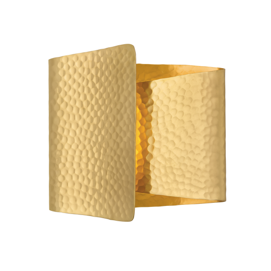 Hudson Valley Dunnsville Wall Sconce Aged Brass