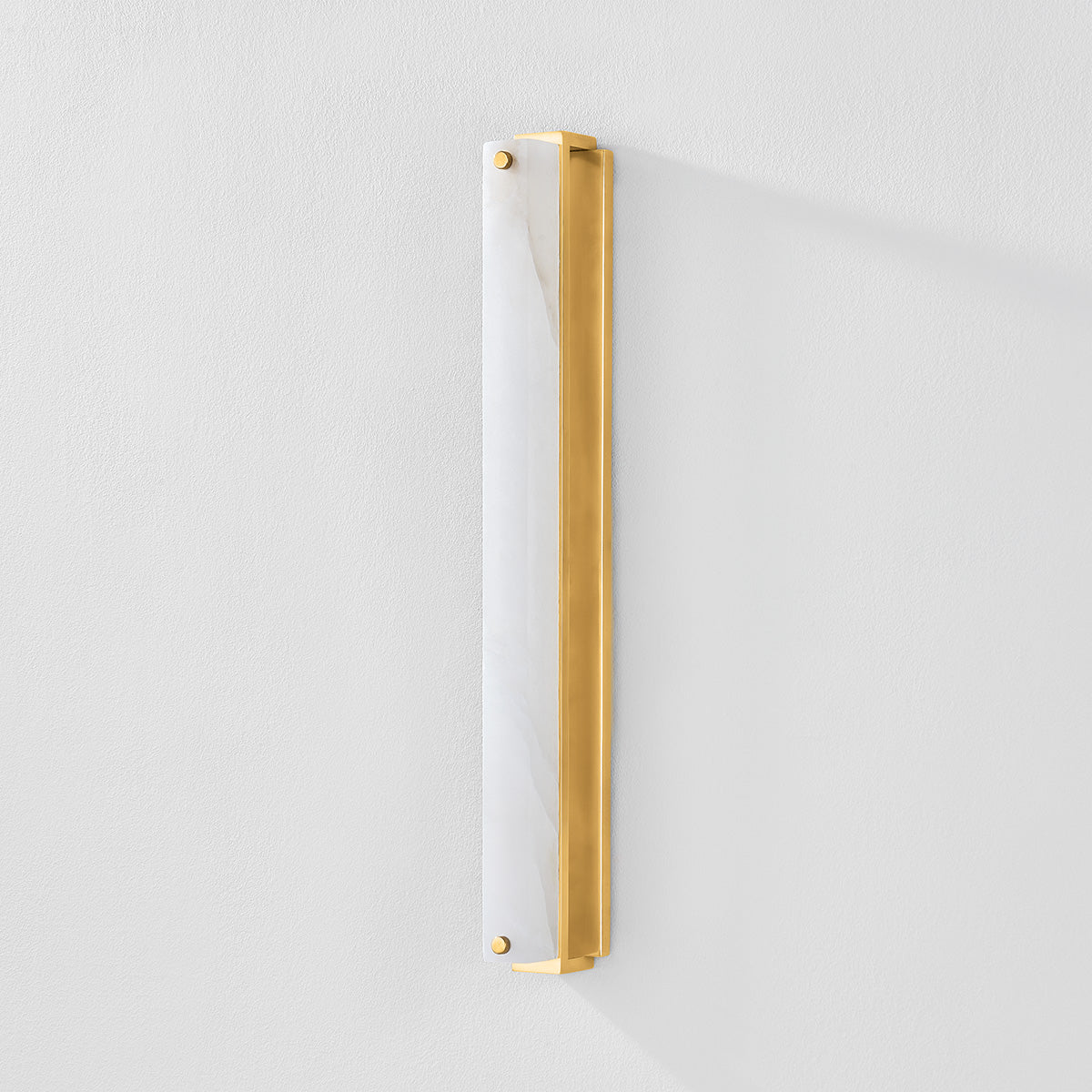Hudson Valley Edgemere Wall Sconce Aged Brass detail view 1
