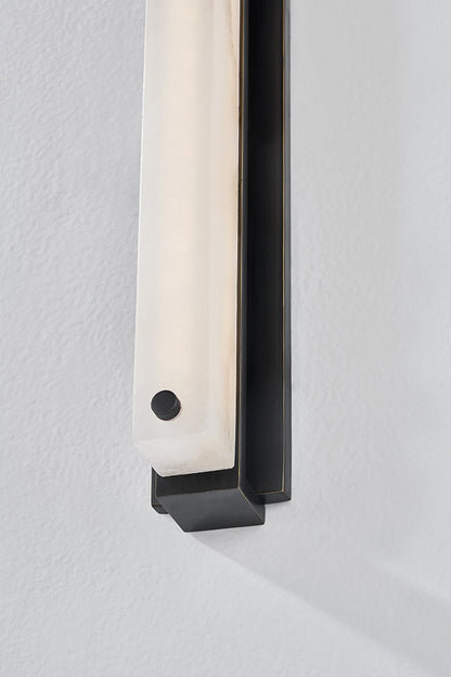 Hudson Valley Edgemere Wall Sconce Distressed Bronze detail view 4