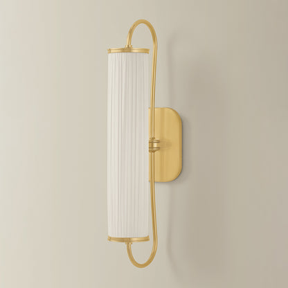 Hudson Valley Elaine 2-Light Picture Light in Aged Brass, alternate view 1