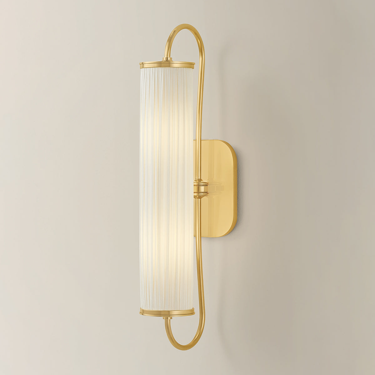 Hudson Valley Elaine 2-Light Picture Light in Aged Brass, alternate view 2