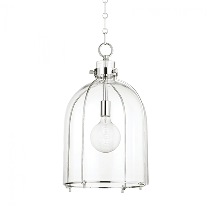 Hudson Valley Eldridge Pendant Polished Nickel
