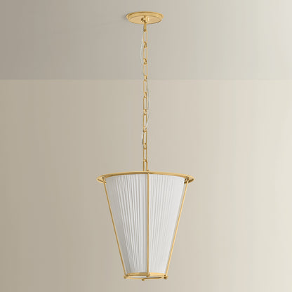 Hudson Valley Ellsworth 15" Lantern in Aged Brass, alternate view 1