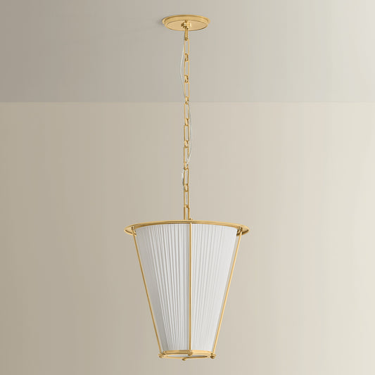 Hudson Valley Ellsworth 15" Lantern in Aged Brass, alternate view 1