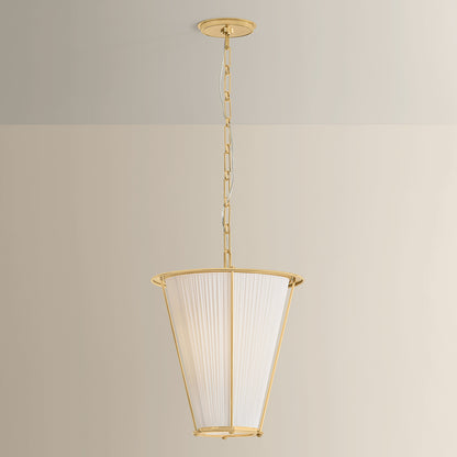 Hudson Valley Ellsworth 15" Lantern in Aged Brass, alternate view 2