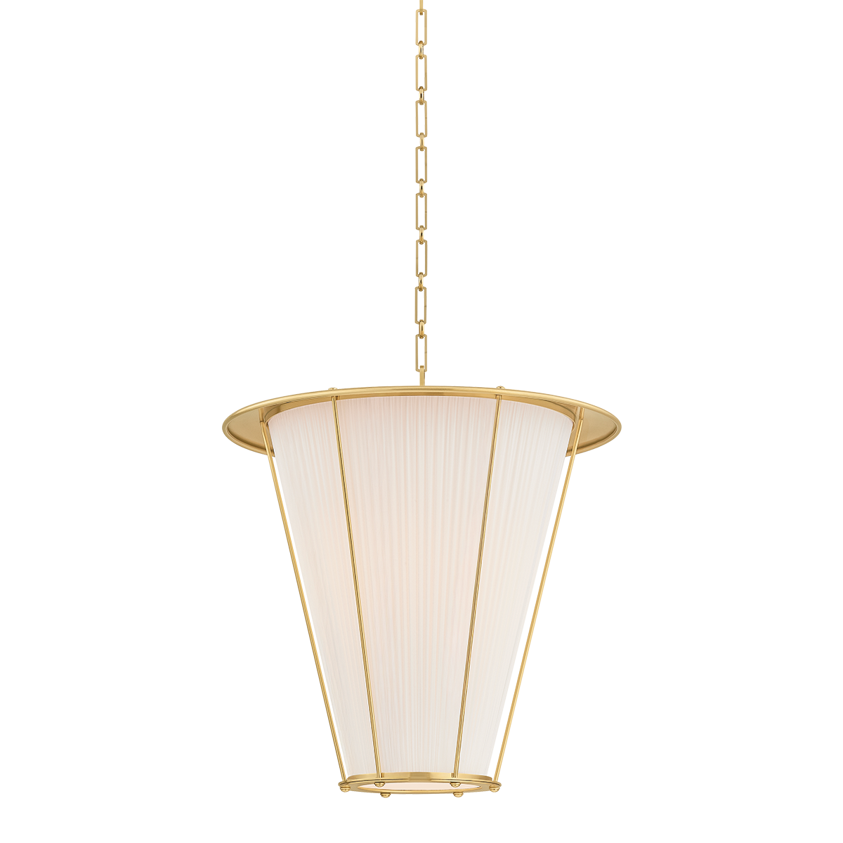 Hudson Valley Ellsworth 22" Lantern Aged Brass
