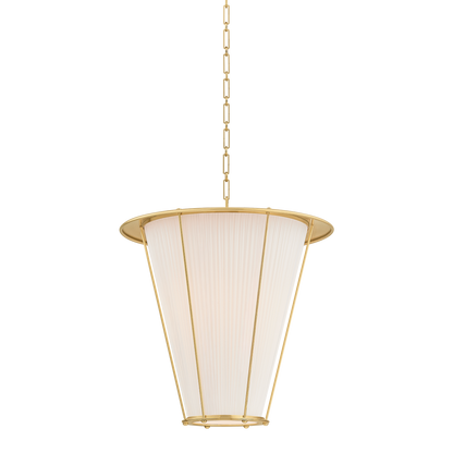 Hudson Valley Ellsworth 22" Lantern Aged Brass